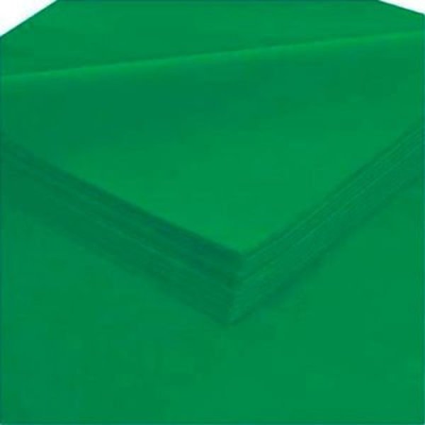 Box Packaging Gift Grade Tissue Paper, 20"W x 30"L, Kelly Green, 480 Sheets T2030DD